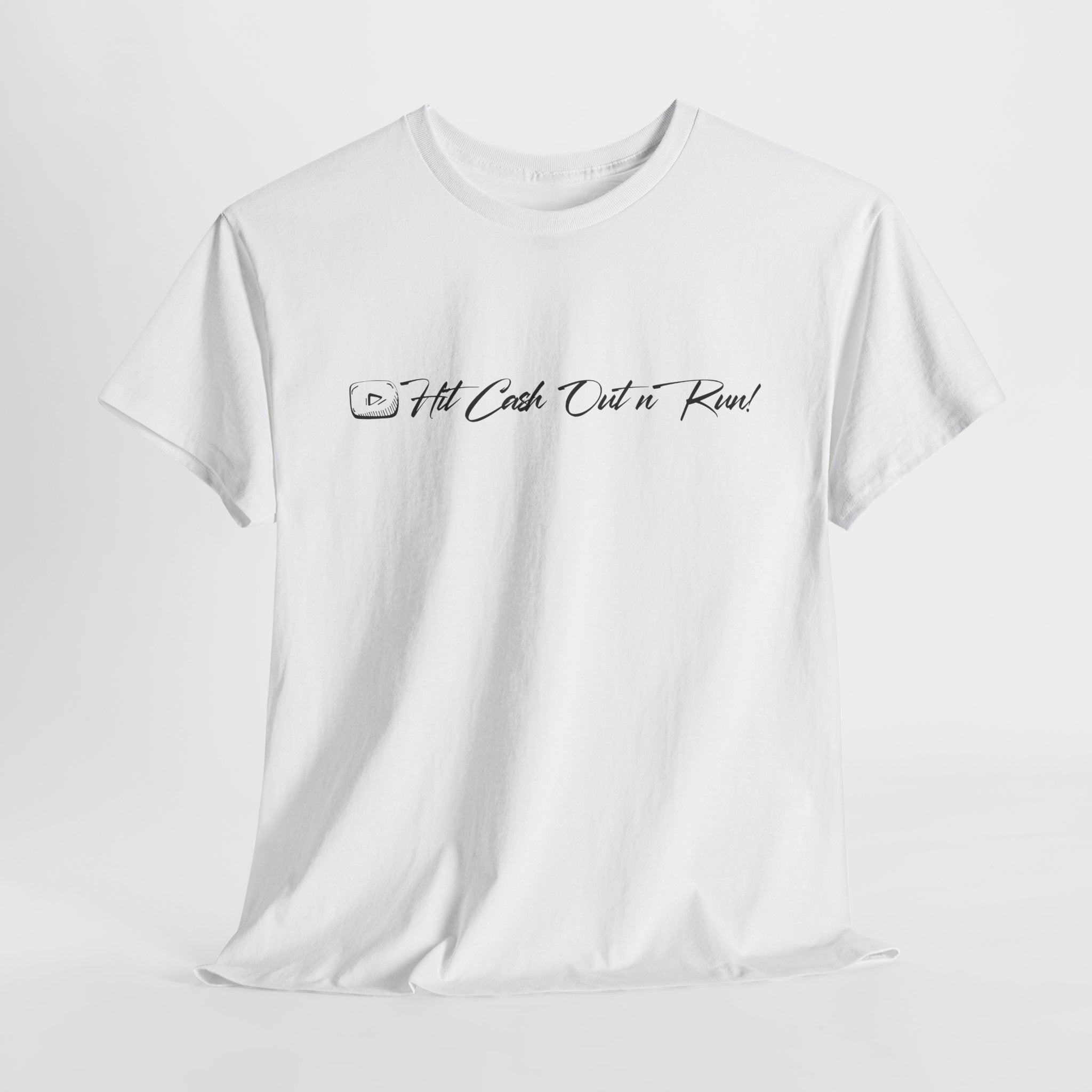 Unisex Heavy Cotton HIT CASH OUT N' RUN T-Shirt