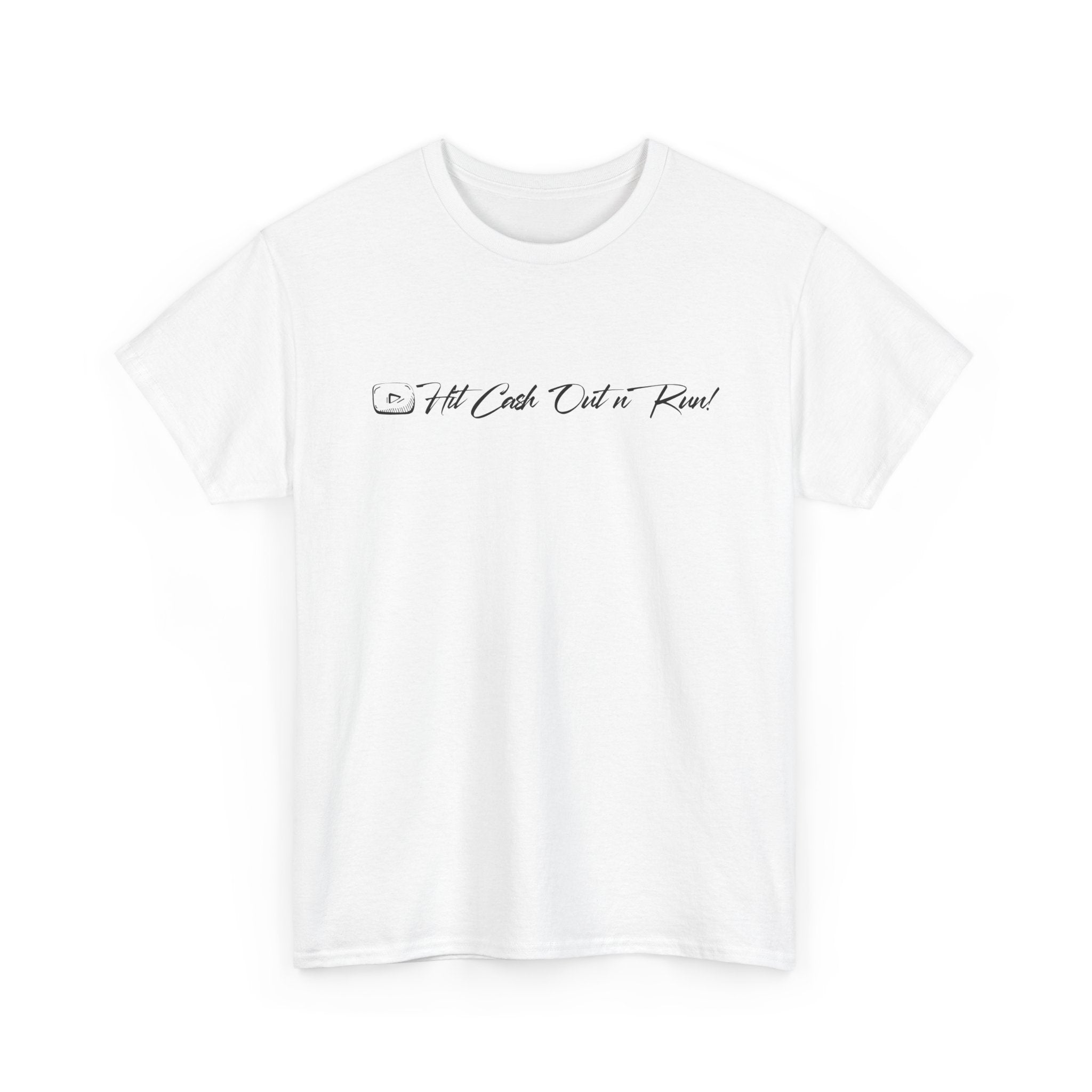 Unisex Heavy Cotton HIT CASH OUT N' RUN T-Shirt